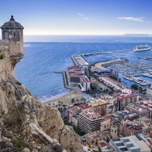 Castillo de Santa Bárbara. Foto; Ayuntamiento de Alicante/Ernesto Caparrós