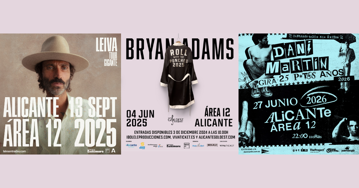 Leiva y Bryan Adams primeras confirmaciones de Área 12 para 2025 